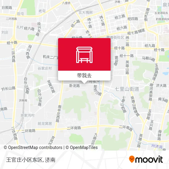 王官庄小区东区地图
