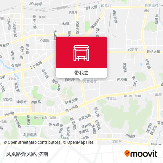 凤凰路舜风路地图