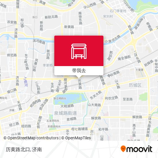 历黄路北口地图