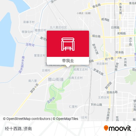 经十西路地图