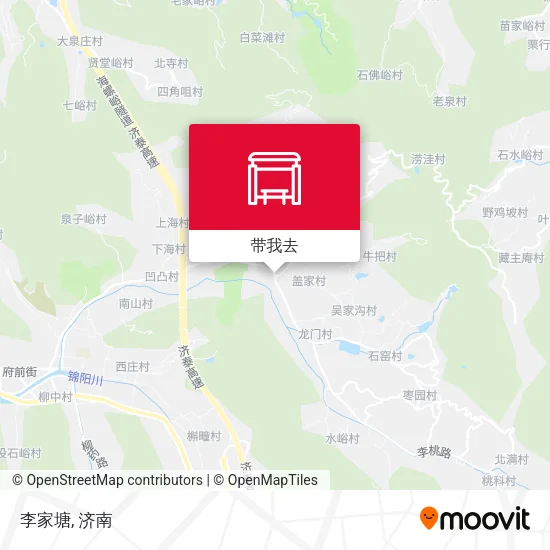 李家塘地图