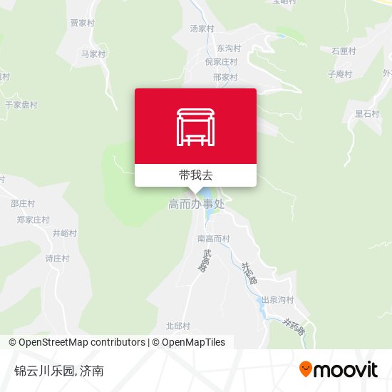 锦云川乐园地图