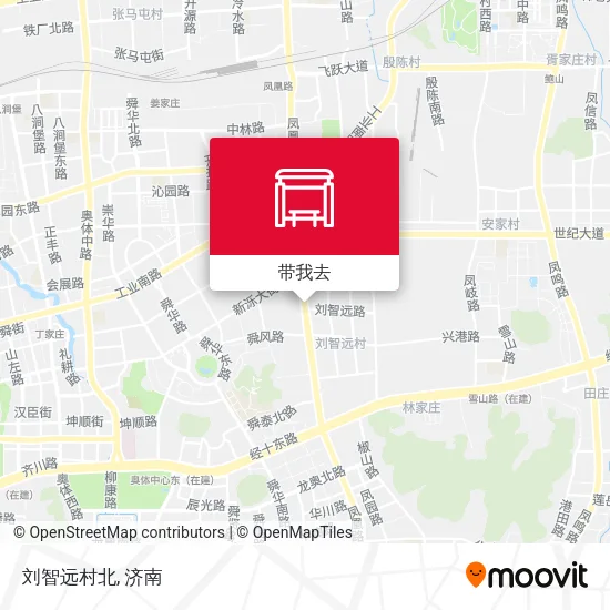 刘智远村北地图