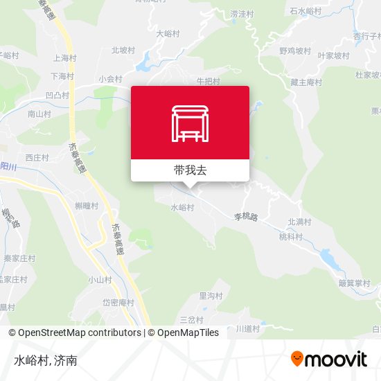 水峪村地图