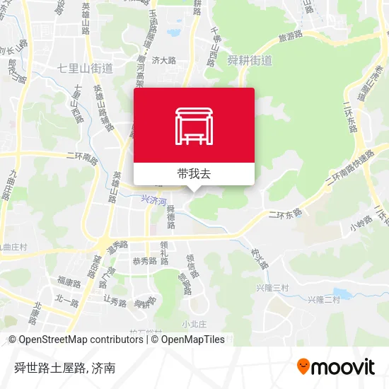 舜世路土屋路地图