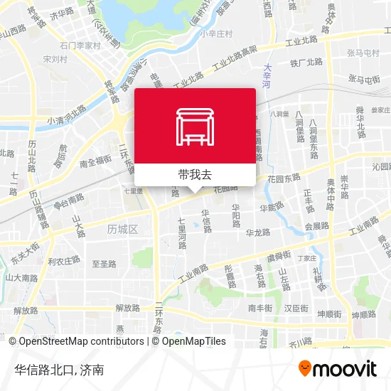 华信路北口地图