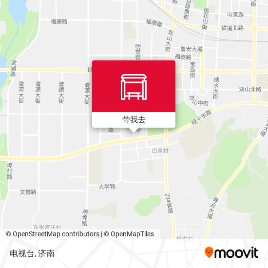 电视台地图