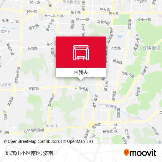 郎茂山小区南区地图