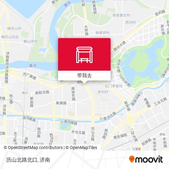 历山北路北口地图