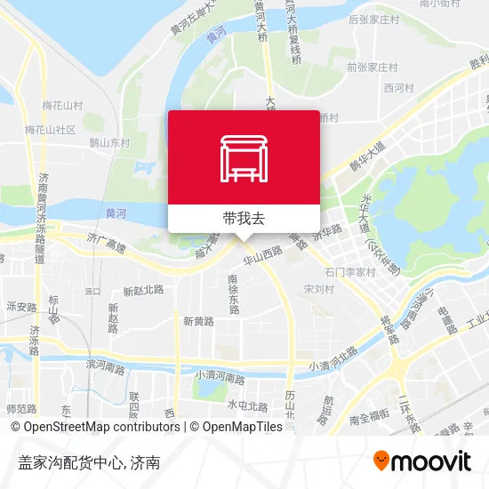 盖家沟配货中心地图