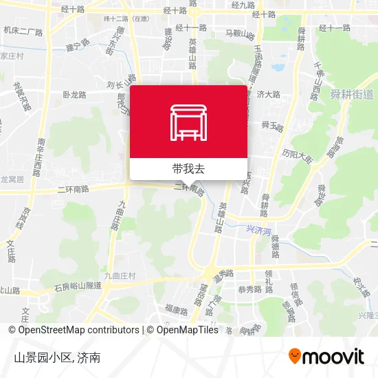 山景园小区地图