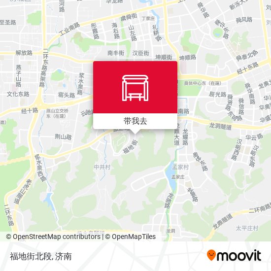 福地街北段地图