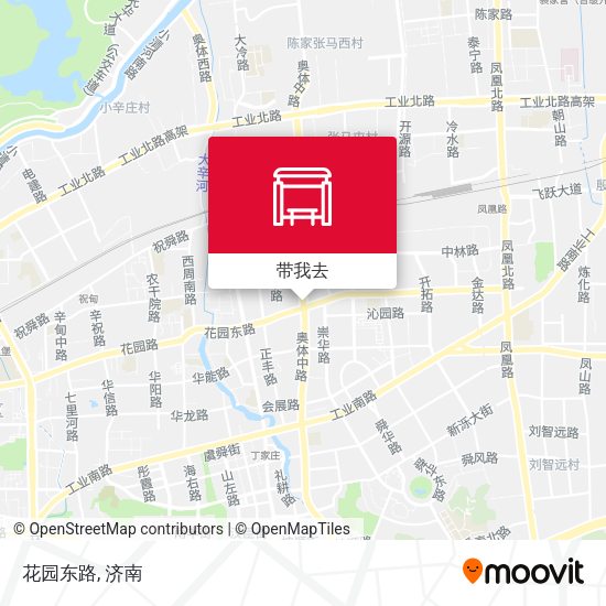 花园东路地图