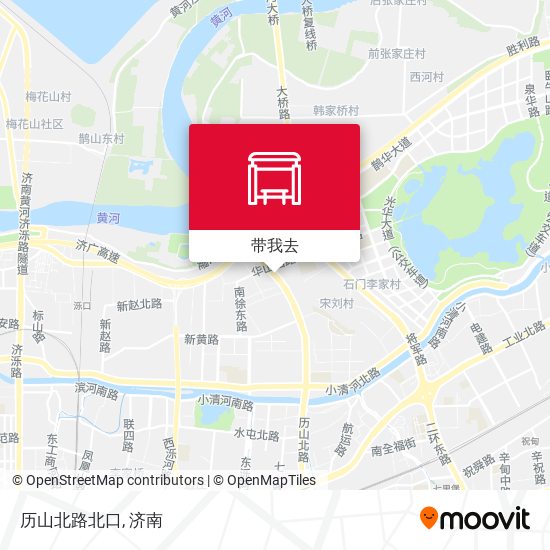 历山北路北口地图