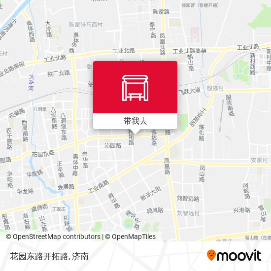 花园东路开拓路地图