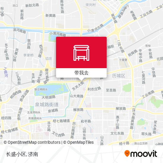 长盛小区地图