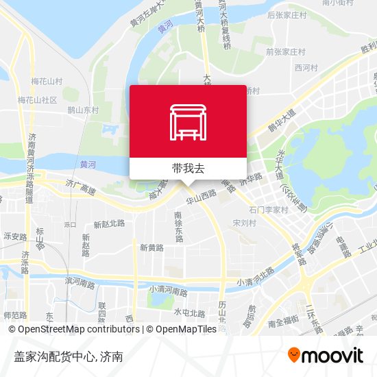 盖家沟配货中心地图