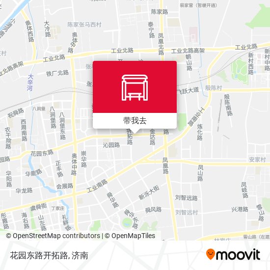 花园东路开拓路地图