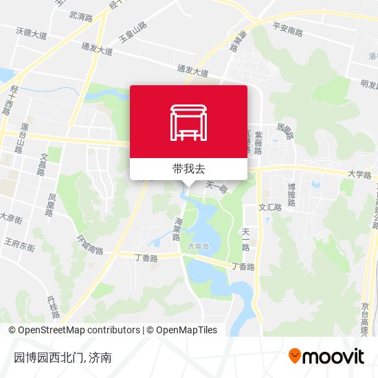 园博园西北门地图