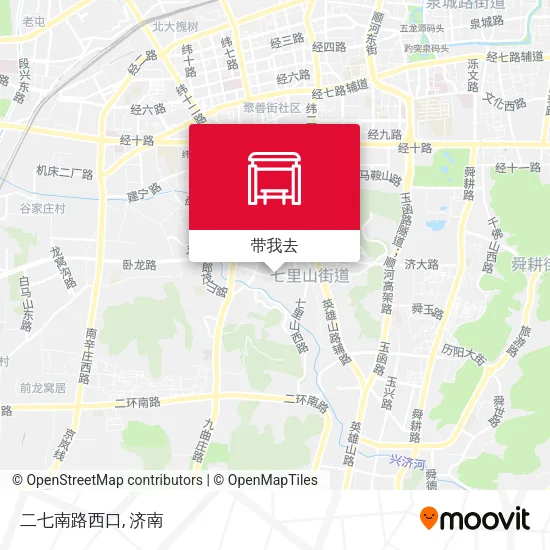 二七南路西口地图