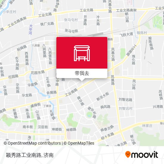 颖秀路工业南路地图