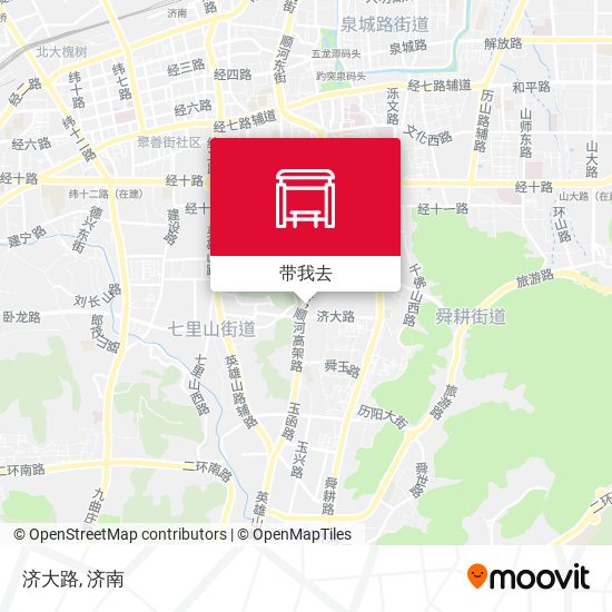 济大路地图