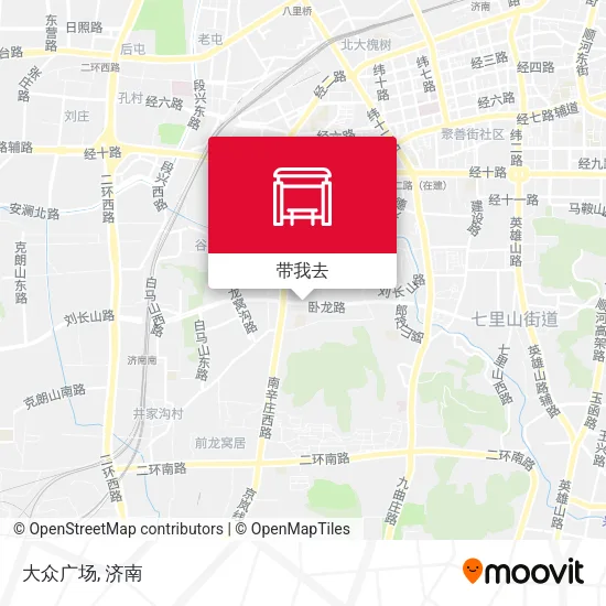 大众广场地图