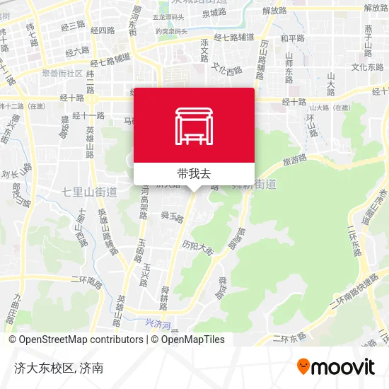 济大东校区地图