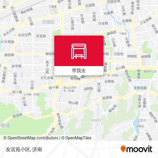 友谊苑小区地图