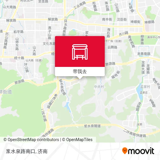 浆水泉路南口地图