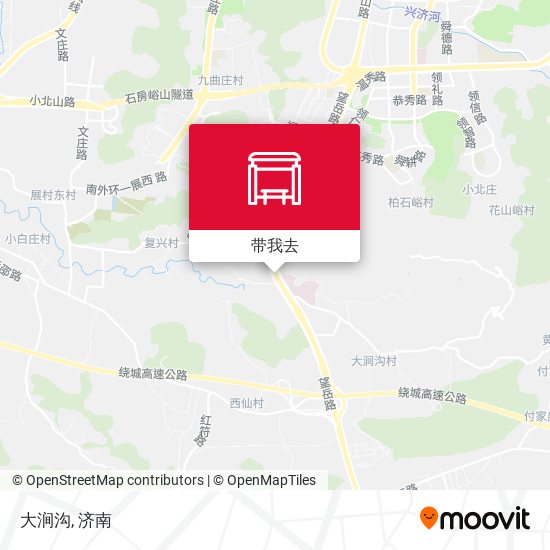 大涧沟地图