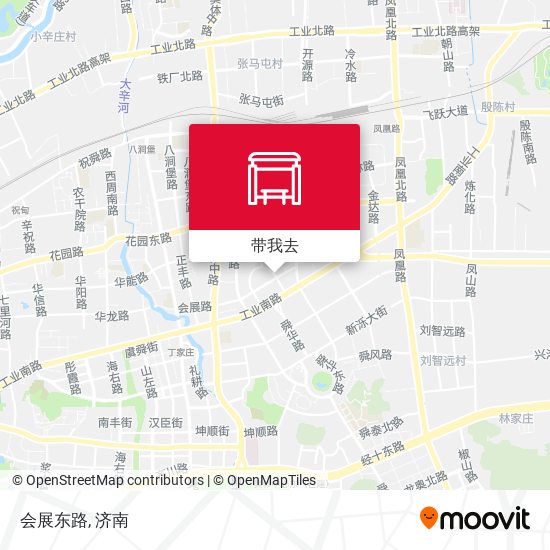 会展东路地图