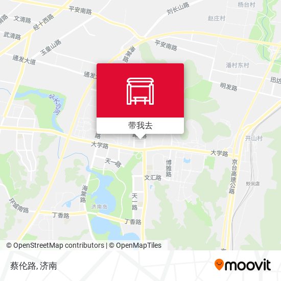 蔡伦路地图