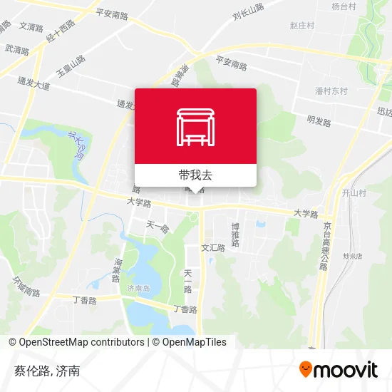 蔡伦路地图
