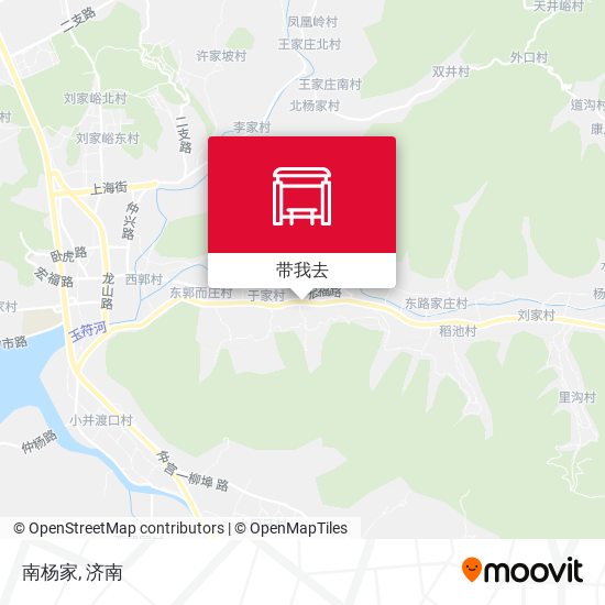 南杨家地图