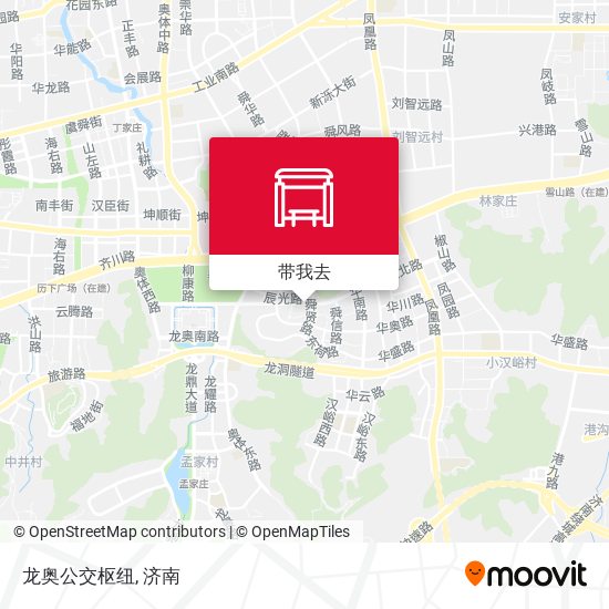 龙奥公交枢纽地图