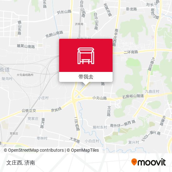 文庄西地图