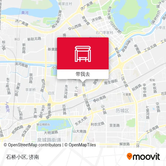 石桥小区地图