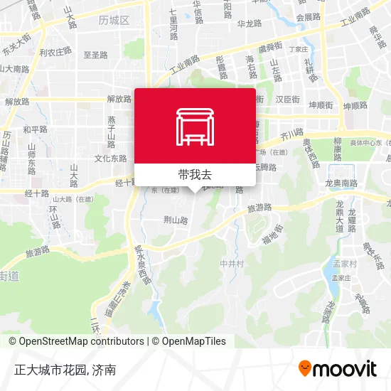 正大城市花园地图