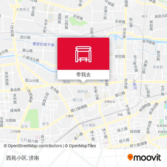 西苑小区地图