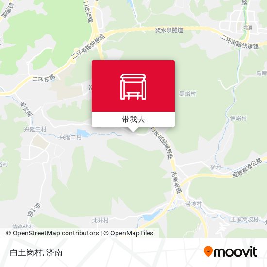白土岗村地图