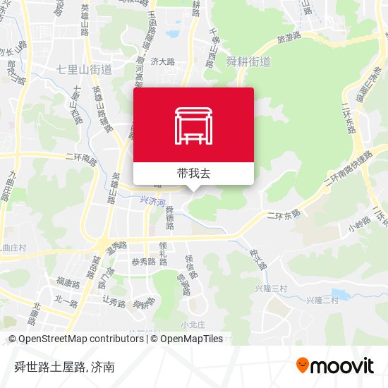 舜世路土屋路地图