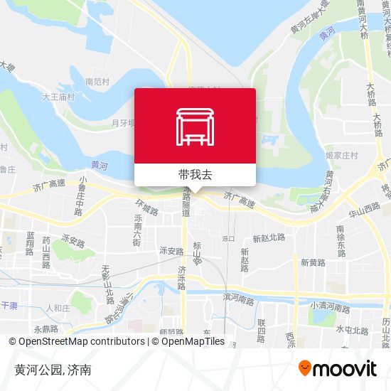 黄河公园地图