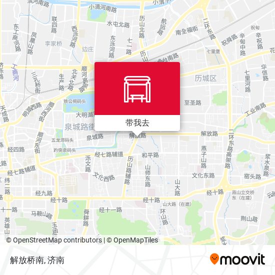 解放桥南地图