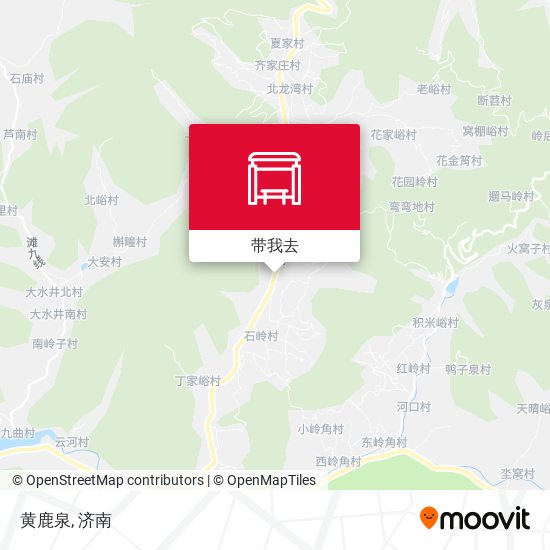 黄鹿泉地图