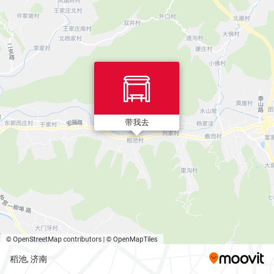 稻池地图