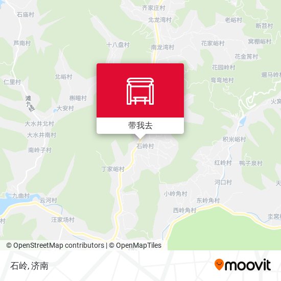 石岭地图