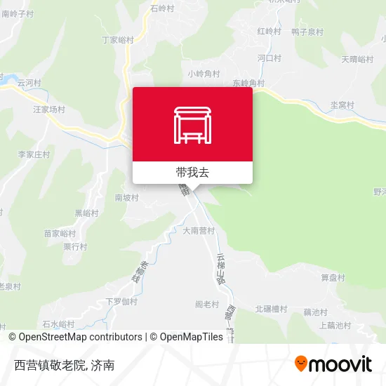 西营镇敬老院地图