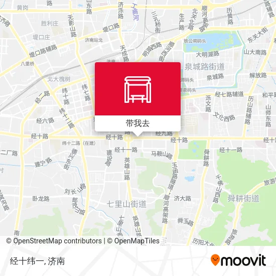 经十纬一地图