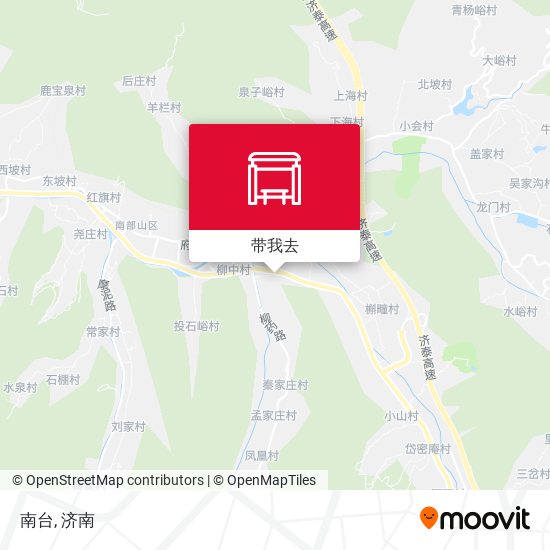 南台地图